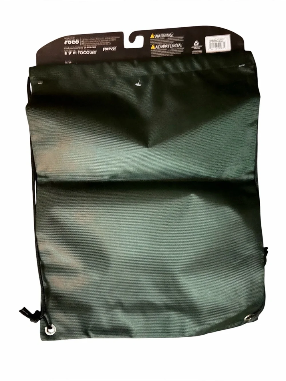 Green‎ Bay Packers Backpack /Drawstring Bag/Tote NEW with BIG LOGO